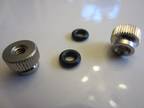 4 PIECE Authentic Bach Stradivarius 3rd valve slide Stop Rod Nut Set - Best buy!