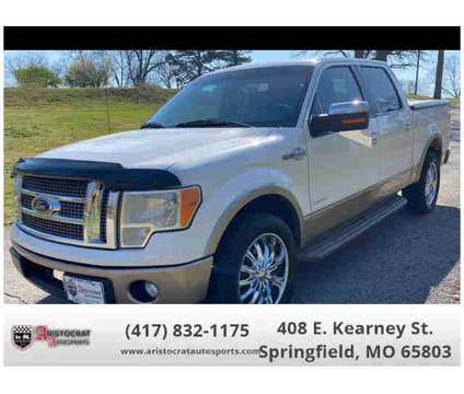 2012 Ford F150 SuperCrew Cab for sale is a White 2012 Ford F-150 SuperCrew Car for Sale in Springfield MO