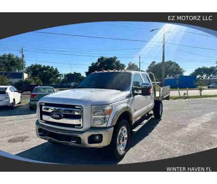 2012 Ford F350 Super Duty Crew Cab for sale is a White 2012 Ford F-350 Super Duty Car for Sale in Haines City FL