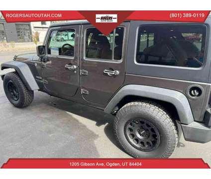 2018 Jeep Wrangler Unlimited for sale is a Grey 2018 Jeep Wrangler Unlimited Car for Sale in Ogden UT