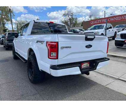 2016 Ford F150 SuperCrew Cab for sale is a White 2016 Ford F-150 SuperCrew Car for Sale in Roseville CA