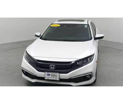 2021UsedHondaUsedCivicUsedCVT is a Silver, White 2021 Honda Civic Car for Sale in Charleston SC