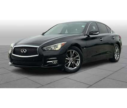2015UsedINFINITIUsedQ50Used4dr Sdn RWD is a Black 2015 Infiniti Q50 Car for Sale in Houston TX