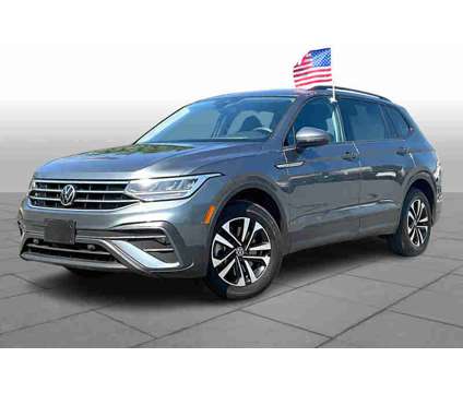 2023UsedVolkswagenUsedTiguanUsed2.0T FWD is a Grey, Silver 2023 Volkswagen Tiguan Car for Sale in Bowie MD
