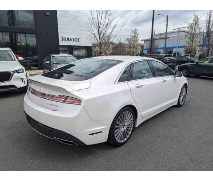2017 Lincoln MKZ Reserve is a Silver, White 2017 Lincoln MKZ Reserve Car for Sale in Springfield MA