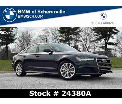 2017 Audi A6 Premium Plus is a Black 2017 Audi A6 2.8 quattro Car for Sale in Schererville IN