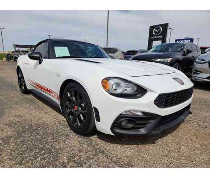 2018 FIAT 124 Spider Abarth is a White 2018 Fiat 124 Spider Abarth Car for Sale in Lubbock TX