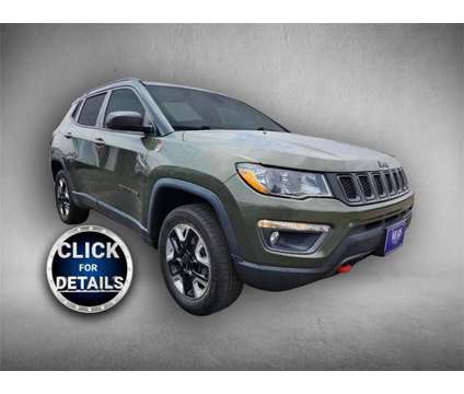2017 Jeep Compass Trailhawk is a Green 2017 Jeep Compass Trailhawk Car for Sale in Lubbock TX