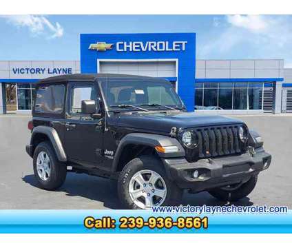 2020 Jeep Wrangler Sport S is a Black 2020 Jeep Wrangler Sport Car for Sale in Fort Myers FL