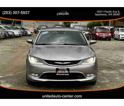 2015 Chrysler 200 for sale is a Silver 2015 Chrysler 200 Model Car for Sale in Spanaway WA