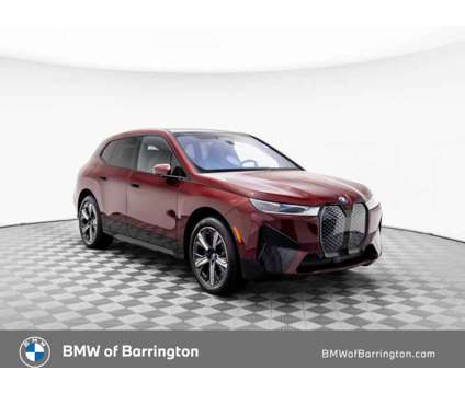 2024 BMW iX xDrive50 is a Red 2024 BMW 325 Model iX SUV in Barrington IL