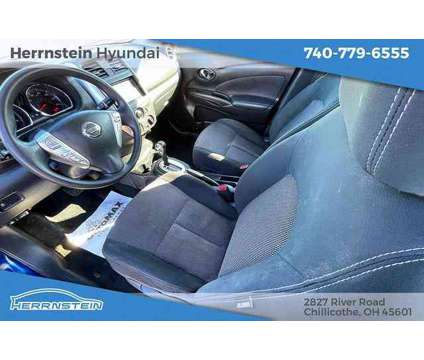 2019 Nissan Versa 1.6 SV is a Blue 2019 Nissan Versa 1.6 Trim Sedan in Chillicothe OH