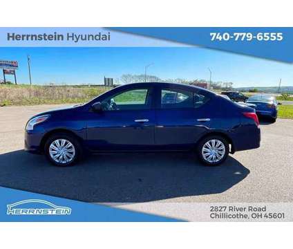 2019 Nissan Versa 1.6 SV is a Blue 2019 Nissan Versa 1.6 Trim Sedan in Chillicothe OH