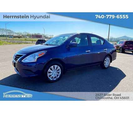 2019 Nissan Versa 1.6 SV is a Blue 2019 Nissan Versa 1.6 Trim Sedan in Chillicothe OH