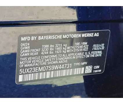 2025 BMW X7 xDrive40i is a Blue 2025 SUV in Newton NJ