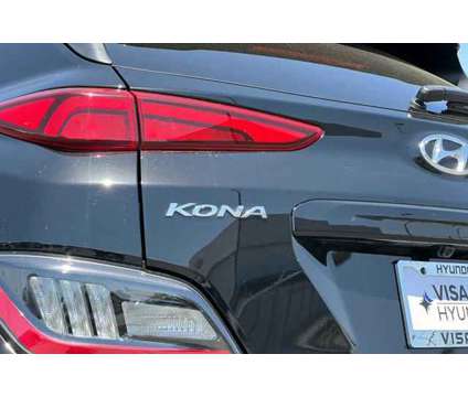2023 Hyundai Kona Electric Limited is a Black 2023 Hyundai Kona SUV in Visalia CA