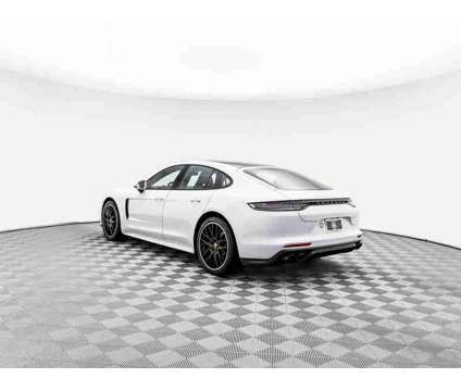 2023 Porsche Panamera 4 Platinum Edition is a White 2023 Porsche Panamera 4 Platinum Edition Car for Sale in Barrington IL