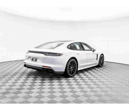 2023 Porsche Panamera 4 Platinum Edition is a White 2023 Porsche Panamera 4 Platinum Edition Car for Sale in Barrington IL