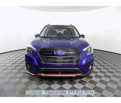 2024 Subaru Forester Sport is a Blue 2024 Subaru Forester S SUV in Feasterville Trevose PA