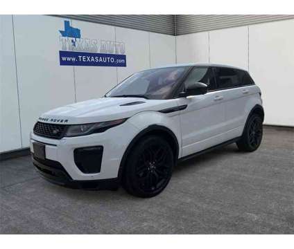 2019 Land Rover Range Rover Evoque HSE Dynamic is a White 2019 Land Rover Range Rover Evoque HSE Dynamic SUV in Houston TX