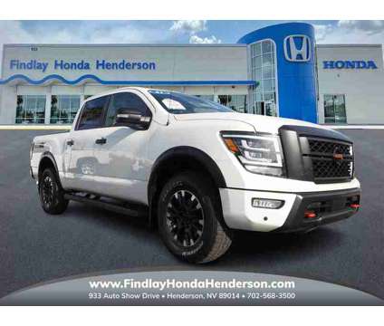 2021 Nissan Titan PRO-4X is a White 2021 Nissan Titan PRO-4X Truck in Henderson NV