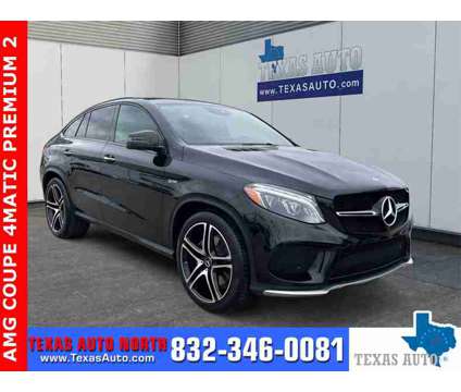 2018 Mercedes-Benz GLE GLE 43 AMG Coupe 4MATIC is a Black 2018 Mercedes-Benz G SUV in Houston TX