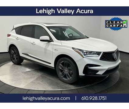 2021 Acura RDX A-Spec Package SH-AWD is a Silver, White 2021 Acura RDX A-Spec SUV in Emmaus PA