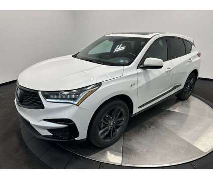 2021 Acura RDX A-Spec Package SH-AWD is a Silver, White 2021 Acura RDX A-Spec SUV in Emmaus PA