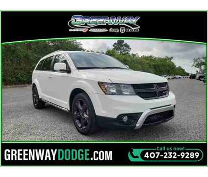 2020 Dodge Journey Crossroad is a White 2020 Dodge Journey Crossroad Car for Sale in Orlando FL