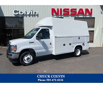 2024 Ford E-350SD Base is a White 2024 Ford E350 Car for Sale in Mcminnville OR