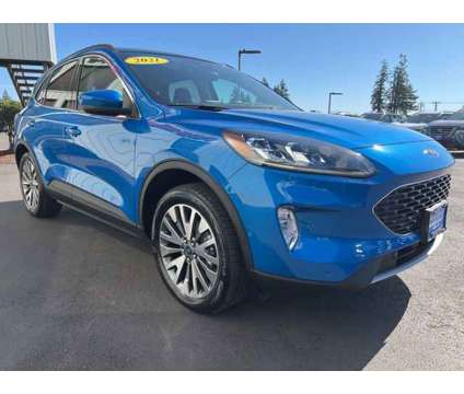 2021 Ford Escape Titanium Hybrid is a Blue 2021 Ford Escape Titanium Hybrid in Mcminnville OR