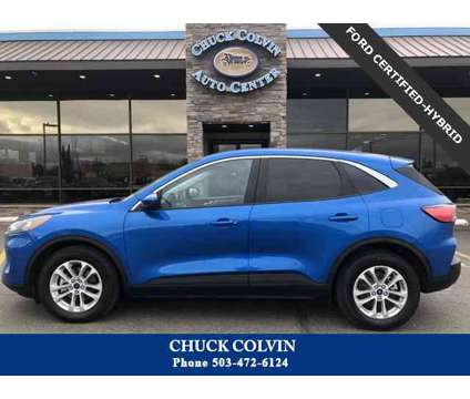 2021 Ford Escape SE Hybrid is a Blue 2021 Ford Escape SE Hybrid in Mcminnville OR