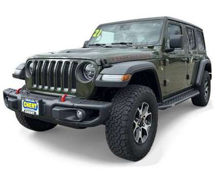 2021 Jeep Wrangler Unlimited Rubicon is a Green 2021 Jeep Wrangler Unlimited Rubicon SUV in Greeley CO