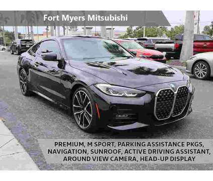 2021 BMW 4 Series 430i M Sport is a Black 2021 BMW 430 Model i Coupe in Fort Myers FL