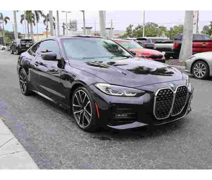 2021 BMW 4 Series 430i is a Black 2021 BMW 430 Model i Coupe in Fort Myers FL