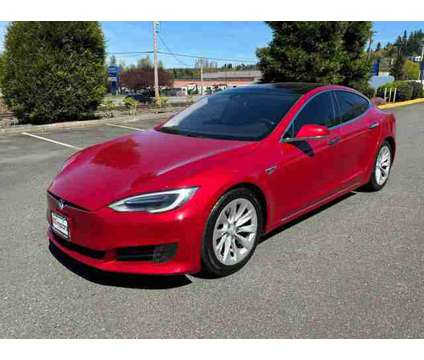 2016 Tesla Model S 90D is a Red 2016 Tesla Model S 90D Car for Sale in Woodinville WA