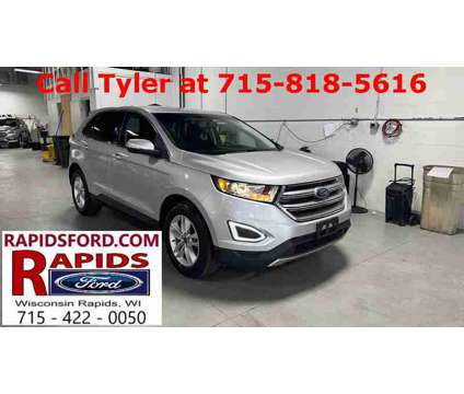 2017 Ford Edge SEL is a Silver 2017 Ford Edge SEL SUV in Wisconsin Rapids WI