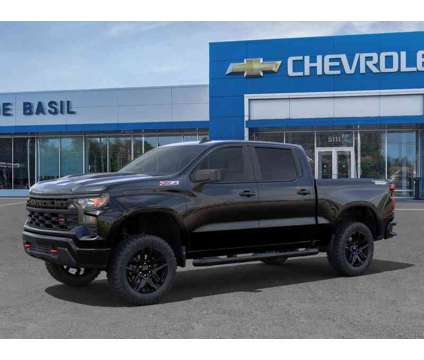 2024 Chevrolet Silverado 1500 Custom Trail Boss is a Black 2024 Chevrolet Silverado 1500 Custom Truck in Depew NY
