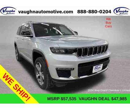 2024 Jeep Grand Cherokee L Limited is a Silver 2024 Jeep grand cherokee Limited SUV in Ottumwa IA