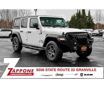 2018 Jeep Wrangler Unlimited Sport S is a White 2018 Jeep Wrangler Unlimited SUV in Granville NY