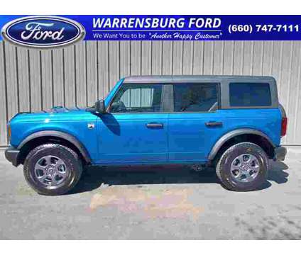 2024 Ford Bronco Big Bend is a Blue 2024 Ford Bronco SUV in Warrensburg MO