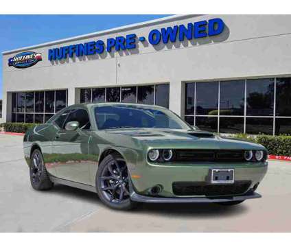 2023UsedDodgeUsedChallengerUsedRWD is a Green 2023 Dodge Challenger Car for Sale in Lewisville TX