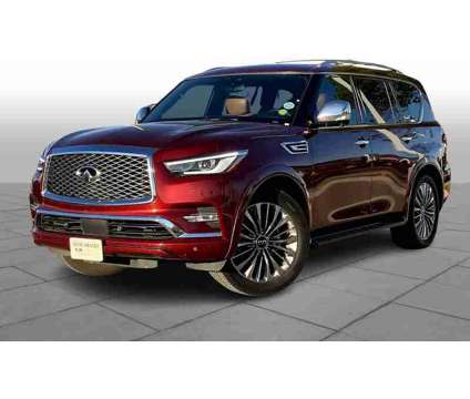 2021UsedINFINITIUsedQX80UsedAWD is a Red 2021 Infiniti QX80 Car for Sale in Lubbock TX