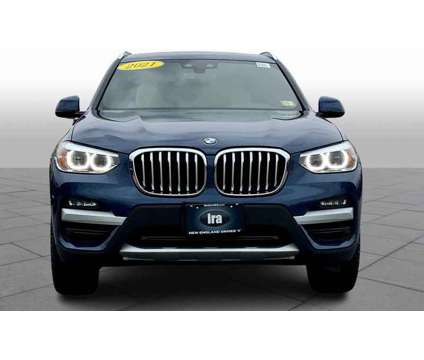 2021UsedBMWUsedX3UsedSports Activity Vehicle is a Blue 2021 BMW X3 Car for Sale in Manchester NH