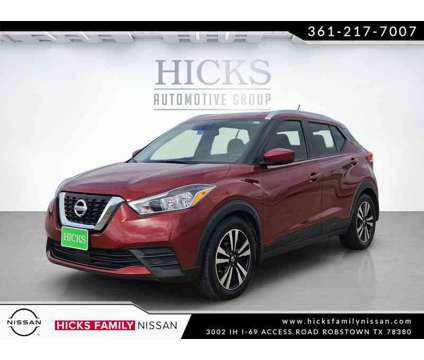 2020UsedNissanUsedKicksUsedFWD is a Red 2020 Nissan Kicks Car for Sale in Robstown TX