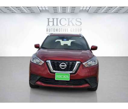 2020UsedNissanUsedKicksUsedFWD is a Red 2020 Nissan Kicks Car for Sale in Robstown TX