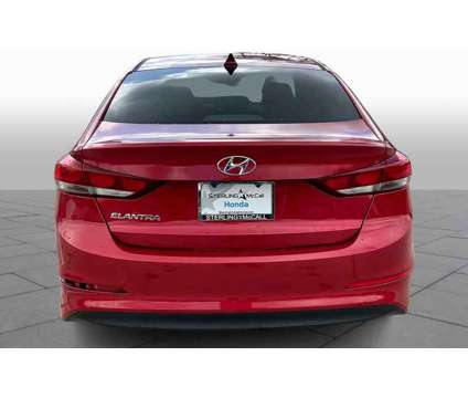 2018UsedHyundaiUsedElantraUsed2.0L Auto is a Red 2018 Hyundai Elantra Car for Sale in Kingwood TX