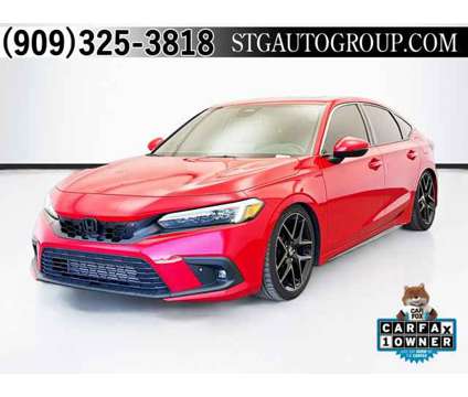 2022 Honda Civic Sport Touring is a Red 2022 Honda Civic Sport Car for Sale in Montclair CA