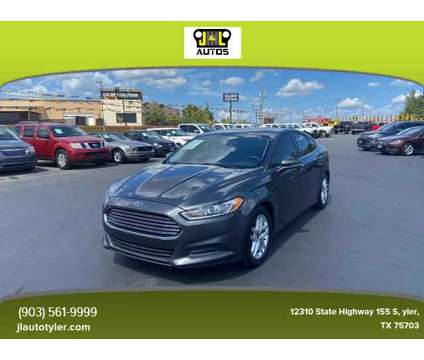 2015 Ford Fusion for sale is a Grey 2015 Ford Fusion Car for Sale in Tyler TX