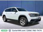 2018 Volkswagen Atlas White, 72K miles